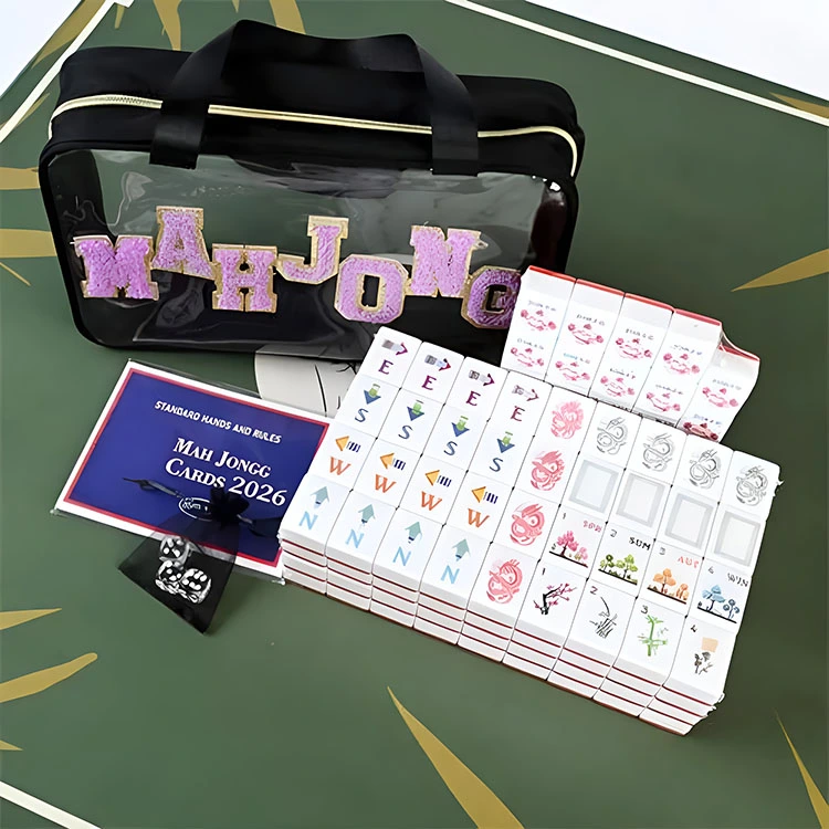 Musta Kirkas Mahjong-setti