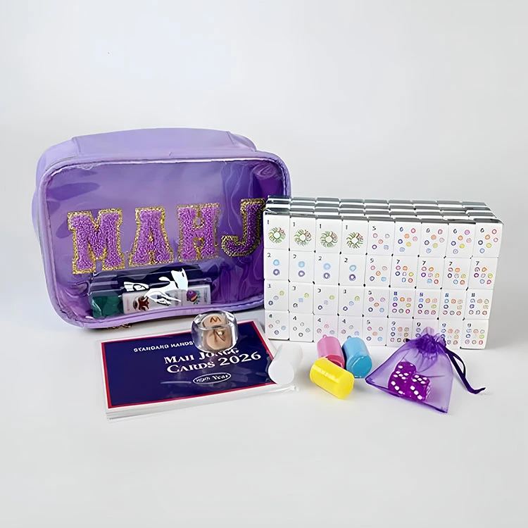 Purppura Glitz Mahjong Setti
